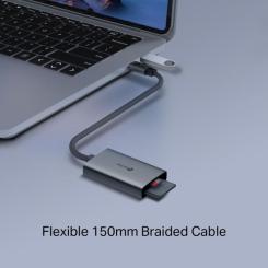 Считыватель флеш-карт TP-Link USB-C to SD/TF Фото 9