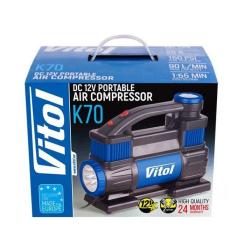 Автомобильный компрессор VITOL K-70 150psi/25Amp /90л Фото 7