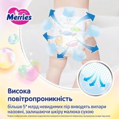 Подгузники Merries трусики Розмір XXL (15-28 кг) 24 шт Фото 10
