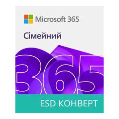 Офисное приложение Microsoft 365 Family All Language ESD Конверт Фото