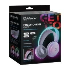 Наушники Defender FreeMotion B651 Bluetooth RGB White Фото 6
