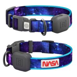 Ошейник для животных WAUDOG с подсветкой LED "NASA21" M-L Фото