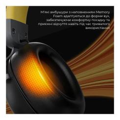 Наушники Ajazz AHM08 MAX 3-Mode Black Фото 7