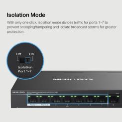 Коммутатор сетевой Mercusys MS108GP Фото 6