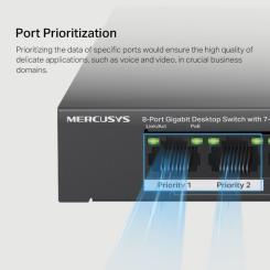 Коммутатор сетевой Mercusys MS108GP Фото 7