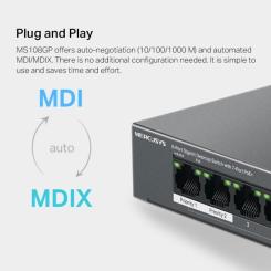 Коммутатор сетевой Mercusys MS108GP Фото 8