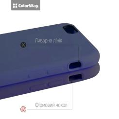Чехол для мобильного телефона ColorWay Liquid Silicone Xiaomi Redmi Note 15 Blue Фото 4