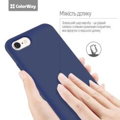 Чехол для мобильного телефона ColorWay Liquid Silicone Xiaomi Redmi Note 15 Blue Фото 6
