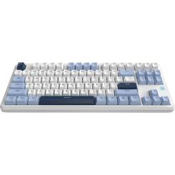 Клавиатура Ajazz AK870 V2 Flying Fish Switch USB UA White/Blue Фото 1