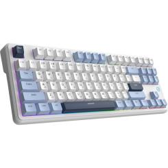 Клавиатура Ajazz AK870 V2 Flying Fish Switch USB UA White/Blue Фото 2