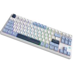 Клавиатура Ajazz AK870 V2 Flying Fish Switch USB UA White/Blue Фото 4