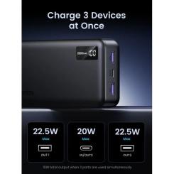 Батарея универсальная Ugreen 20000mAh 20W Two-way Fast Charging Фото 10