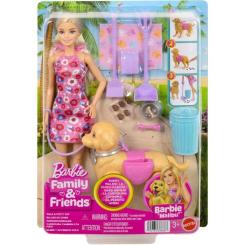 Кукла Barbie Прогулка с собачкой Фото 6
