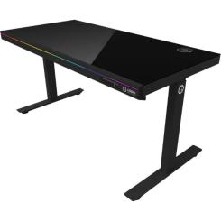 Компьютерный стол Lorgar PRO 80G Glass Black Фото 1
