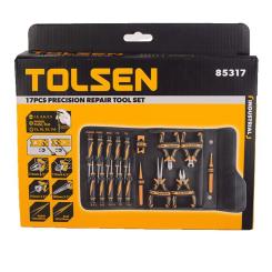 Набор инструментов Tolsen прецизионных 17 шт, сумка Фото 3