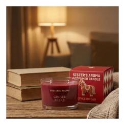 Ароматическая свеча Sister's Aroma Gingerbread 150 г Фото 4