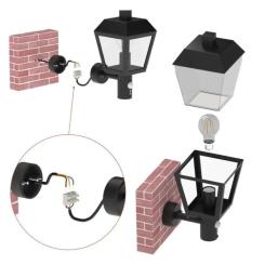 Светильник EMOS E27 15 Вт IP44 Фото 10