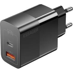Зарядное устройство Essager 1xUSB-C + 1xUSB 33W Фото