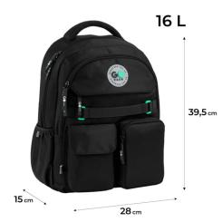 Рюкзак школьный GoPack Education 183 чорний Фото 11