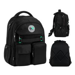 Рюкзак школьный GoPack Education 183 чорний Фото