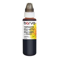 Чернила Barva Canon CLI-471/CLI-481 100 мл, special, yellow Фото
