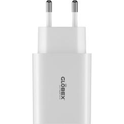Зарядное устройство Globex USB-C 20W FastPower white Фото