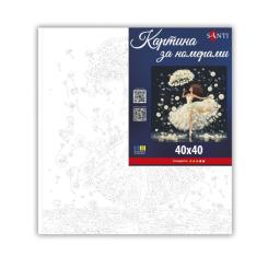 Картина по номерам Santi Кульбаби і танцівниця 40х40 см Фото 1