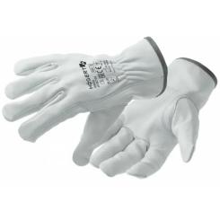 Защитные перчатки Hoegert KINZIG HT5K734-10 кожаные белые, 10 Фото