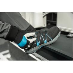 Защитные перчатки Hoegert STOR HT5K730-10 кожаные черные, 10 Фото 1