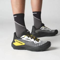Кроссовки Salomon Genesis Black/White/Lemon 10,5 Фото 5