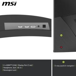 Монитор MSI MAG 325CQPF-E18 Фото 9