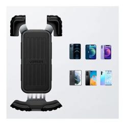 Держатель для смартфонов Ugreen LP494 Bike Phone Mount Black Фото 2