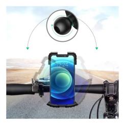 Держатель для смартфонов Ugreen LP494 Bike Phone Mount Black Фото 3