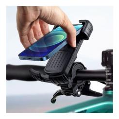 Держатель для смартфонов Ugreen LP494 Bike Phone Mount Black Фото 4