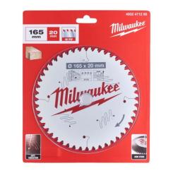 Диск пильный Milwaukee PFTE,.165х20х2,2мм, 48 зуб. Фото 1