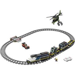 Конструктор LEGO City Ограбление полицейского поезда Фото 1