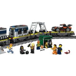 Конструктор LEGO City Ограбление полицейского поезда Фото 5