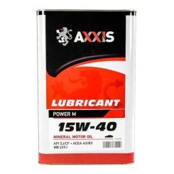 Моторное масло AXXIS 15w-40 Power M 5л Фото