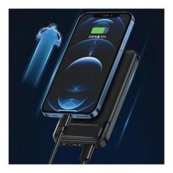 Батарея универсальная AWEI 10000mAh P5K, 10W, Black Фото 3