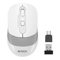 Мышка A4Tech FG10CS Air2 Wireless Grayish White Фото 1