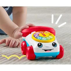 Каталка Fisher-Price машинка "Веселый телефончик" Фото 4