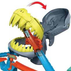 Автотрек Hot Wheels City Пляжная атака акулы Фото 2
