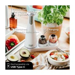 Мельница для специй Adler AD 4449 white Фото 9