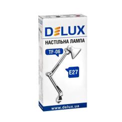 Настольная лампа Delux TF-06 E27 Біла Фото 2