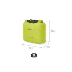 Гермомешок Naturehike CNK2550XB012, 2 л, жовтий Фото 1