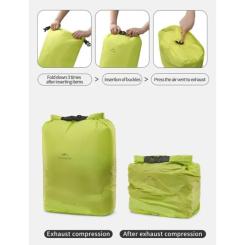 Гермомешок Naturehike CNK2550XB012, 2 л, жовтий Фото 2