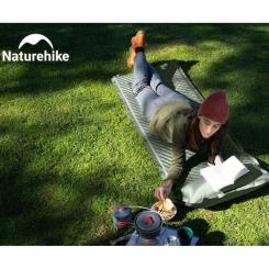 Туристический коврик Naturehike CNK2450WS020, самонадувний, 200х63х10 см, темно-зе Фото 6
