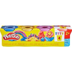 Пластилин Hasbro Play-Doh з ефектами, 4 баночки Фото