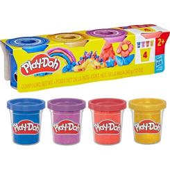 Пластилин Hasbro Play-Doh з ефектами, 4 баночки Фото 1