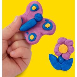 Пластилин Hasbro Play-Doh з ефектами, 4 баночки Фото 4